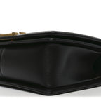 Caviar Quilted Medium Boy Flap Black