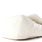 Goatskin Quilted Large Chanel 19 Flap White