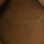 Shiny Calfskin XL Puzzle Fold Tote Abyss Blue