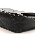 Lambskin Quilted Medium Chanel 19 Flap Black