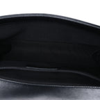 Lambskin Quilted Medium Boy Flap Black