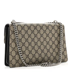 GG Supreme Monogram Small Dionysus Shoulder Bag Black