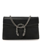 Calfskin Super Mini Dionysus Shoulder Bag Black