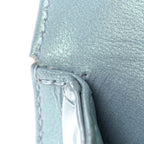 Iridescent Patent Calfskin Quilted Medium Boy Flap Light Blue
