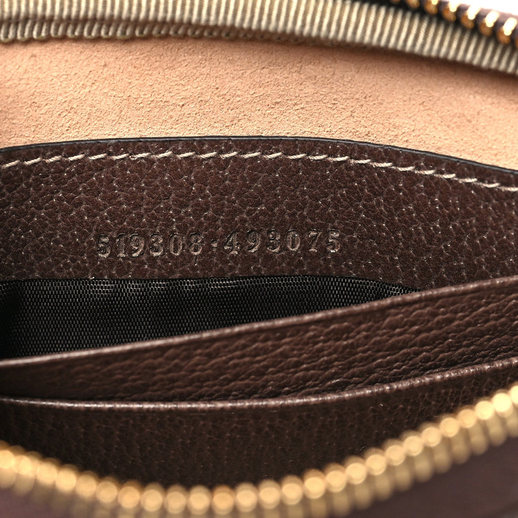 GG Supreme Monogram Ophidia Belted iPhone Case 75 30 Brown