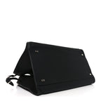 Matte Grained Calfskin Soft Margaux 15 Black