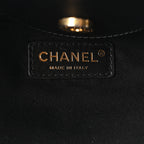 Caviar Small Studded Deauville Tote Black