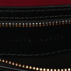 Calfskin Small Jackie Shoulder Bag Black