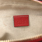 Pebbled Calfskin Small Soho Disco Bag Tabasco Red