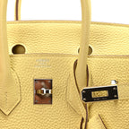 Togo Birkin 25 Jaune Poussin