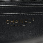Lambskin Quilted Mini Rectangular Flap Black