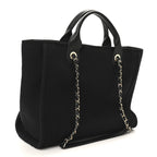 Mixed Fibers Small Deauville Tote Black