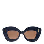 Acetate Anagram Cat Eye Sunglasses LW40127I Blue