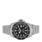 Stainless Steel 41mm Oyster Perpetual Submariner Date Watch Black 126610LN