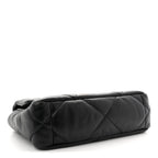 Lambskin Quilted Medium Chanel 19 Flap Black