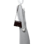 Patent Small Boy Reverso Flap Burgundy