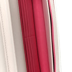Caviar Quilted Chanel 19 Wallet on Chain WOC White Pink