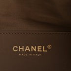 Suede Quilted Medium Chanel 25 Handbag Grey