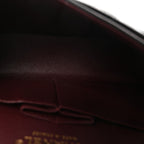 Lambskin Quilted Small Double Flap Black