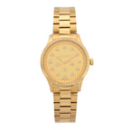 Stainless Steel 32mm G-Timeless Bee Quartz Watch Gold