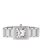 Stainless Steel 25mm Tank Francaise Quartz Watch