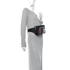 GG Supreme Monogram Night Courrier Belt Bag Black Multicolor