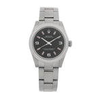 Stainless Steel 31mm Oyster Perpetual Watch Black 177200