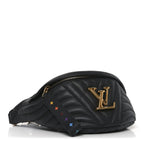 Calfskin Quilted New Wave Bumbag Black