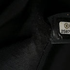 Calfskin Chevron Quilted New Medium Boy Flap Black