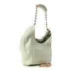 Mellow Nappa Lambskin Small Squeeze Bag Spring Jade