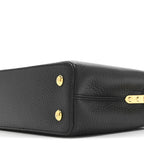 Taurillon Mini Capucines Black