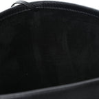 Grained Calfskin Medium N/S Park Tote Black