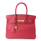 Epsom Birkin 30 Rose Extreme