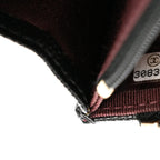 Caviar Quilted Mini Wallet On Chain WOC Black