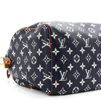 Calfskin Monogram Speedy P9 Bandouliere 50 Indigo