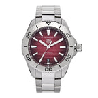 Stainless Steel 40mm Aquaracer Professional 200 Solargraph Automatic Watch Red WBP2114