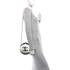 Resin CC Evening On The Moon Minaudiere White