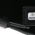 Caviar Small Studded Deauville Tote Black