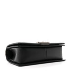 Caviar Quilted Medium Boy Flap Black