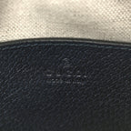 GG Supreme Monogram Textured Dollar Calfskin Web Small Ophidia Camera Bag Beige Blue