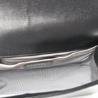 Calfskin Quilted Medium Boy Flap Black