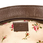 GG Supreme Monogram Web Neo Vintage Shoulder Bag Beige New Acero Crop