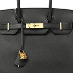 Epsom Birkin 30 Black