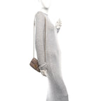 Calfskin Matelasse Super Mini GG Marmont Shoulder Bag Porcelain Rose
