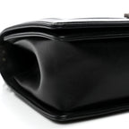 Lambskin Quilted Medium Boy Flap Black