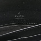 Guccissima Signature Bowy Chain Wallet Black