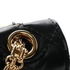 Lambskin Quilted Crush 2.55 Reissue 225 Flap Black
