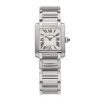 Stainless Steel 20mm Tank Francaise Quartz Watch