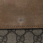 GG Supreme Monogram Medium Dionysus Shoulder Bag Taupe