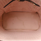 Damier Ebene Neo Neverfull MM Rose Ballerine